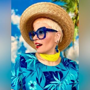 Straw Sun Hat made in Mexico